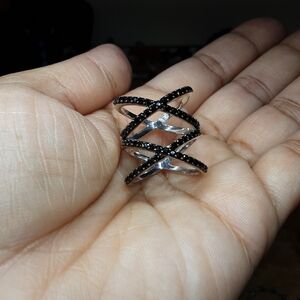 925 Genuine Natural Black Spinel. PRICE IS FIRM.